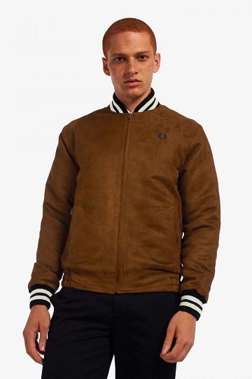 Fred Perry J2848 Miesten Takki Tummanruskea | FI 1847BEXC